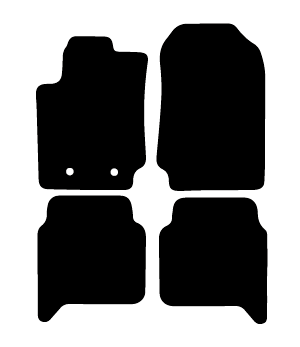 Alfombrillas de moqueta Ford Ranger (2006-actualidad) a medida - Limited