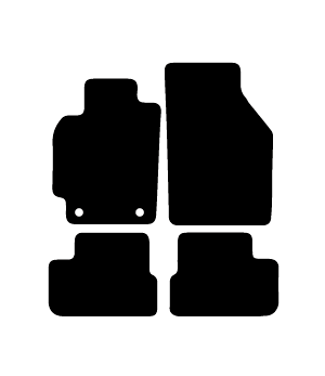 Alfombrillas de moqueta Honda HR-V (5 Puertas 1998-2006) a medida - Standard