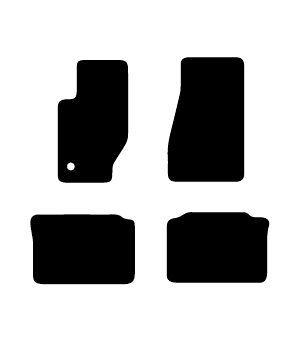 Alfombrillas de moqueta Jeep Commander (2006-2010) a medida - Ellegance
