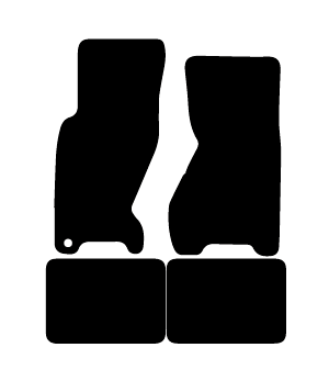 Alfombrillas de moqueta Jeep Grand Cherokee (1998-2004) a medida - Limited