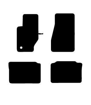 Alfombrillas de moqueta Jeep Grand Cherokee WK (2005-2010) a medida - Ellegance