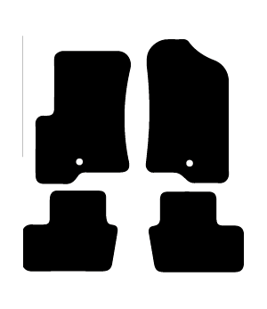 Alfombrillas de moqueta Jeep Patriot (2007-2019) a medida - Standard