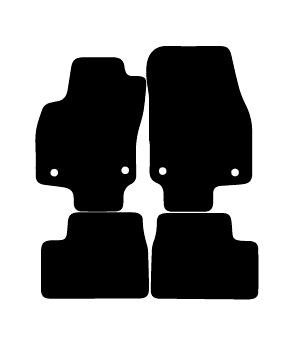Alfombrillas de moqueta Opel Astra H Twintop Cabrio (2006-2011) a medida - Ellegance