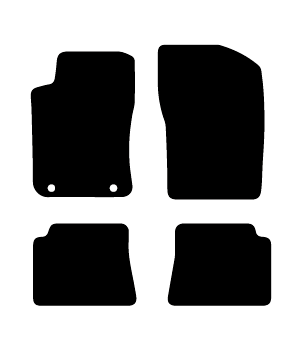 Alfombrillas de moqueta Peugeot 306 (1993-2002) a medida - Standard