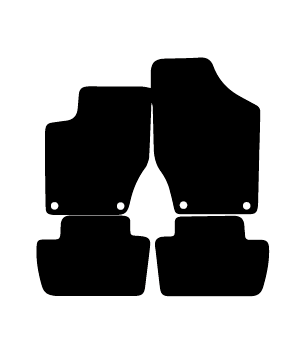 Alfombrillas de moqueta Peugeot 308 (2007-2013) a medida - Standard