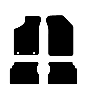 Alfombrillas de moqueta Renault Clio II (1990-1998) a medida - Ellegance