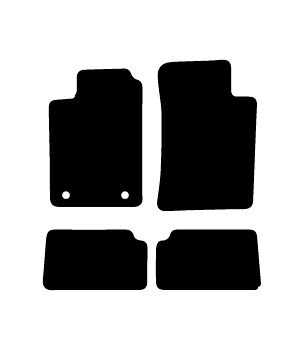 Alfombrillas de moqueta Renault Mégane I Coupe (1996-2002) a medida - Standard