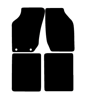 Alfombrillas de moqueta Saab 900 Cabrio (1986-1993) a medida - Standard