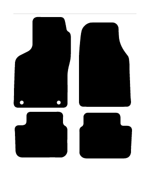 Alfombrillas de moqueta Saab 900 Cabrio (1994-1998) a medida - Standard