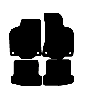 Alfombrillas de moqueta Seat Ibiza 6K2 (1999-2002) a medida - Standard