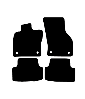 Alfombrillas de moqueta Seat León MK3 5 Puertas 2012-2019 a medida - Standard