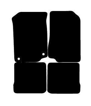 Alfombrillas de moqueta Seat Toledo MK1 (1991-1999) a medida - Ellegance