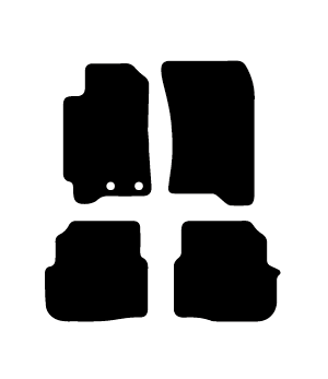 Alfombrillas de moqueta Subaru Impreza (1992-2000) a medida - Standard