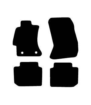 Alfombrillas de moqueta Subaru XV (2011-2018) a medida - Standard