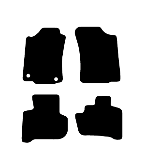 Alfombrillas de moqueta Toyota Land Cruiser J9-90 corto (1996-2002 ) a medida - Standard