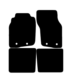 Alfombrillas de moqueta Volvo S40-V40 (1996-2000) a medida - Standard