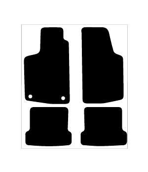 Alfombrillas de moqueta Volkswagen Golf I (1974-1983) a medida - Standard