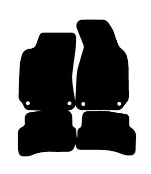 Alfombrillas de moqueta Volkswagen Passat B5 (1996-2005) a medida - Standard