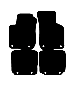 Alfombrillas de moqueta Audi A3 8L (1996-2003) a medida - Limited