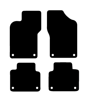 Alfombrillas de moqueta Alfa Romeo 155 (1992-1998) a medida - Standard