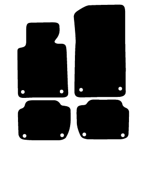 Alfombrillas de moqueta BMW E46 Serie 3 Coupe (1999-2006) a medida - Standard