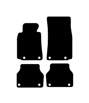Alfombrillas de moqueta BMW E39 Serie 5 sedán Y Touring (1997-2003) a medida - Standard