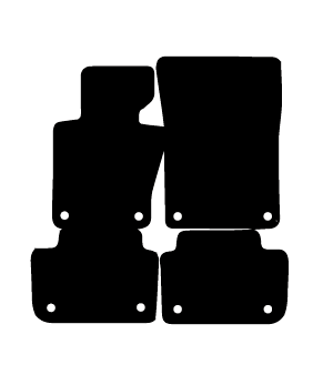 Alfombrillas de moqueta BMW E83 X3 (2004-2010) a medida - Standard