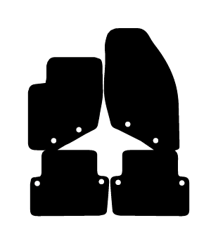 Alfombrillas de moqueta Volvo XC70 (2000-2007) a medida - Limited